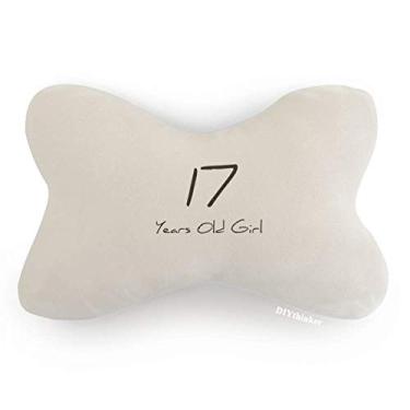 Imagem de DIYthinker Almofada de apoio de cabeça para decoração de pescoço para carro jovem 17 anos de idade