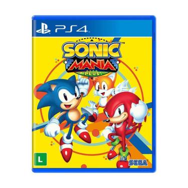 Imagem de Jogo Mídia Física Sonic Mania Plus Para Ps4
