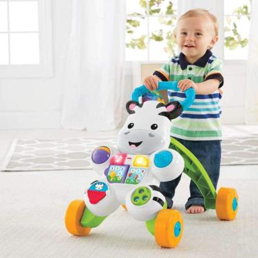 Imagem de Apoiador Zebra com Luzes e Atividades - Fisher-Price