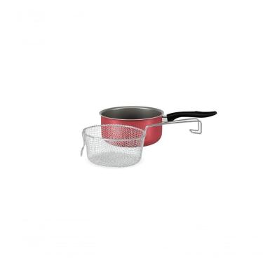 Imagem de Fritadeira ø20 Cm 2,65 L Chilli Brinox ø 20 X 10 Cm - 2,65 L Cereja Brinox