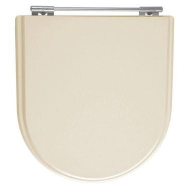 Imagem de Assento Sanitário Poliester Calypso Bone (Bege) para vaso Incepa