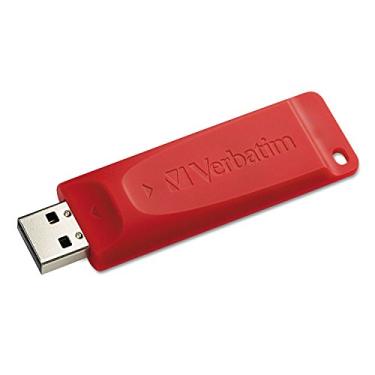 Imagem de Verbatim 95507 Pen Drive USB 2.0 Store 'n'Go, 8 GB, Vermelho