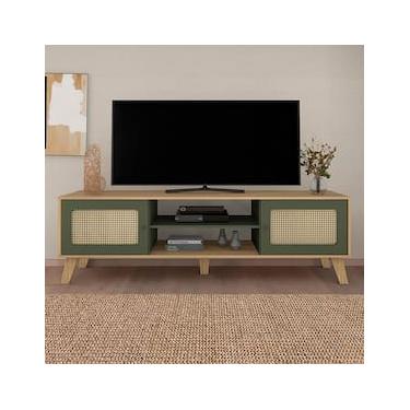 Imagem de Rack Artely Charlotte com 180 cm de Largura, Ideal para TV de até 75”