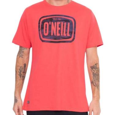 Imagem de Camiseta O'neill Ulu Camo - Coral Hibiscus - Oneill