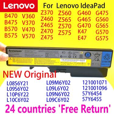 Imagem de NEW Original L09S6Y02 L09N6Y02 Para Lenovo IdeaPad Z370 Z460 Z470 Z475 G460 K47 E47 B470 B575 G560