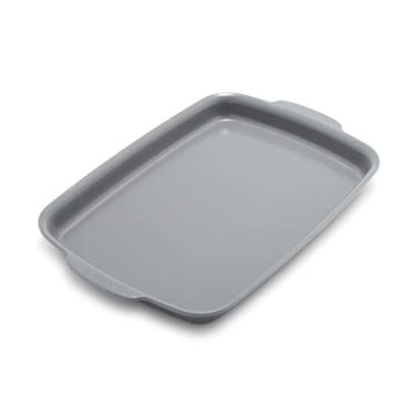 Imagem de GreenPan Assadeira Premiere Ovenware Saudável Cerâmica Antiaderente de 33 cm x 23 cm, Assadeira de Alumínio Fundido, Livre de Urdidura, Seguro para Grelhar até 600F, Lavável na Lava-Louça, Livre de