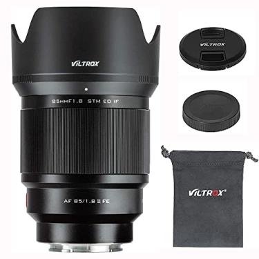 Imagem de VILTROX 85 mm F1.8 Mark II Auto-Focus STM Full Frame Portrait Lens para Sony E-Mount Camera A7II A7III A7RIII A7SIII A7II A7RIV A9 A6600 A6500 A6400 A6300 A6100 A6000