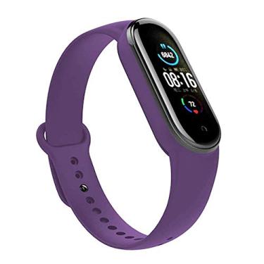 Imagem de Nandos-Store - Pulseira NSmart compatíveis com MI BAND 2, Roxa