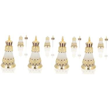 Imagem de balacoo 4 peças de cristais decoração dispensador de especiarias frascos de perfume vintage frasco de perfume de vidro frasco de perfume vazio frasco de perfume de vidro conta-gotas de perfume garrafa