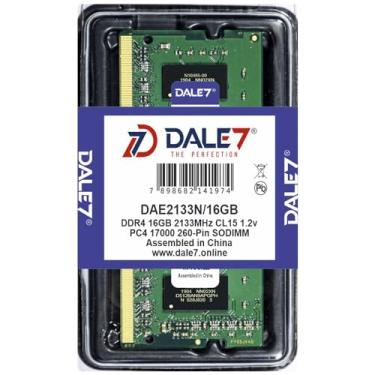 Imagem de Dale7, Memória Dale7 Ddr4 16Gb 2133 Mhz Notebook 1.2V