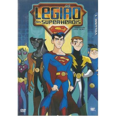Imagem de legiao dos super herois vol 1 2 3 dvd