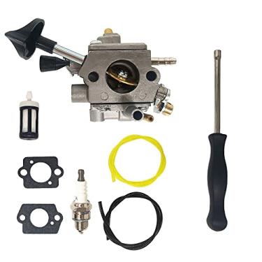 Imagem de Carburador 4283 120 0601 adequado para STIHL BR800 BR800X Conjunto de carburador de motor de soprador de folhas substitui 4283-120-0601 com filtro de linhas de combustível de vela de ignição