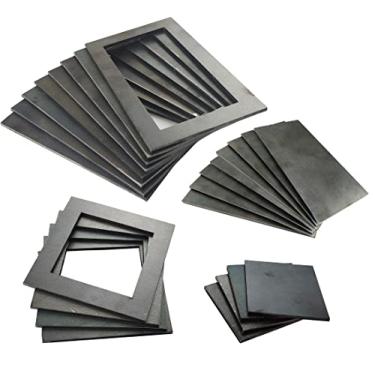 Imagem de Jikacok Cupons de soldagem. 24 de kit de soldagem de 7,6 x 12,7 cm para iniciantes. Cupons de soldagem feitos de aço suave premium de calibre 11. Kit de prática de soldagem para MIG, TIG Stick, arco, gás e brasagem