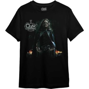 Imagem de Camiseta Ozzy Osbourne Black Rain (BR, Alfa, PP, Regular, Preto)