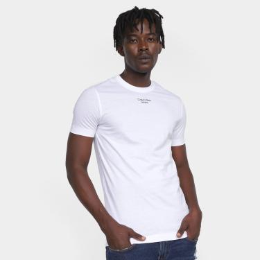 Imagem de Camiseta Calvin Klein Organic Cotton Logo Masculina-Masculino
