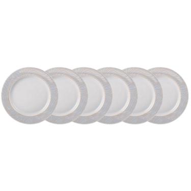 Imagem de Conjunto de Pratos de Sobremesa 06 Peças Golden Oak Schmidt