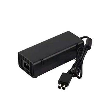 Imagem de Fonte + Cabo Bivolt Vídeo Game Xbox 360 Slim 2 Pinos X Box