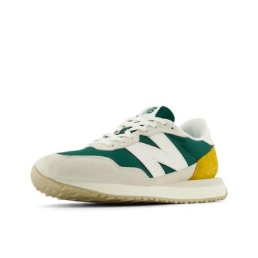 Imagem de New Balance Tênis masculino 237 V1, Verde/cinza, 41