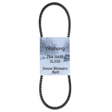 Imagem de Yihzhong 754-0430 3L350 Correia de transmissão helicoidal de substituição para M-TD sopradores de neve de 2 estágios 754-0430A, 754-0430, 754-0430A, 754-0430B, 754-0430C, 954-0430, 954-0430,