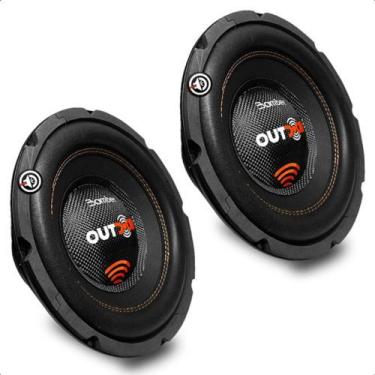 Imagem de Par Som Automotivo Alto falante Subwoofer Bomber 10 Polegadas Outdoor 