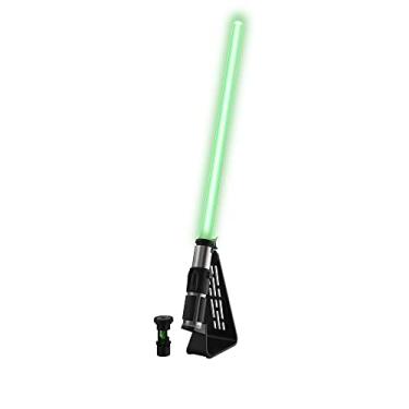 Imagem de Star Wars The Black Series Yoda Force FX Elite Electronic Lightsaber with Advanced LED & Sound Effects, Ages 14 & Up (F8683)
