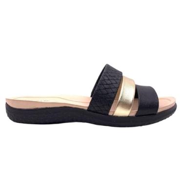 Imagem de Tamanco Feminino Modare Anabela Conforto Preto 34