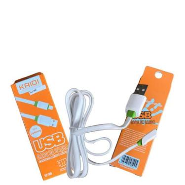 Imagem de Cabo Carregador Celular Usb Carga Rápida 1 Metro Kd-306 - Kaidi