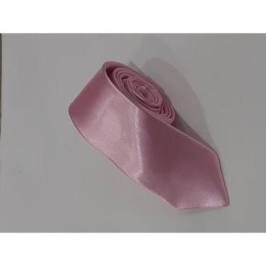 Imagem de Gravata Rosa Claro Para Padrinhos Moderna Alta Qualidade - vamie, Rosa
