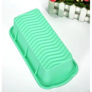 Imagem de Forma de Silicone Retangular Assadeira  - wincy, Esmeralda