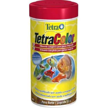 Imagem de Alimento para Peixe Tetra Peixe TetraColor Flakes - 52g