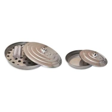 Imagem de Kit Bandejas De Paes E Calices Para Santa Ceia - Lk Magazine