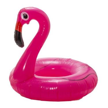 Imagem de Boia De Flamingo Pink Gigante 120Cm Para Piscinas - Elite