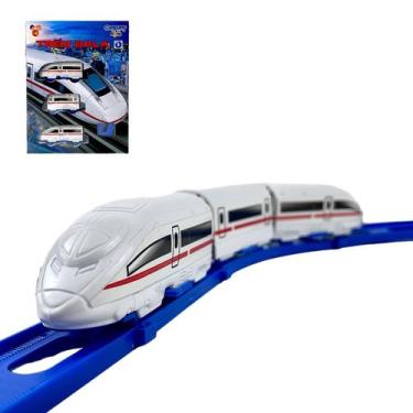 Imagem de Brinquedo Trem Bala Ferrorama  Monorail Trenzinho À Pilha - Company Ki
