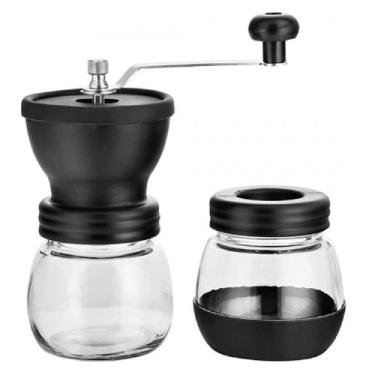 Imagem de Moedor Manual De Café E Grãos Inox Com Ajuste Moagem Moinho - Ami