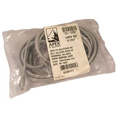 Imagem de Cabo KVM com zíper compatível com DDC de 3,5 m da Apex