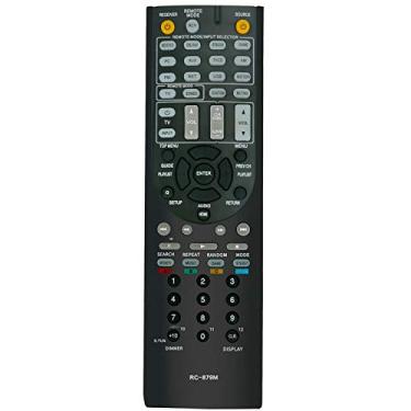 Imagem de Controle remoto de substituição RC-879M para receptor AV Onkyo TX-NR535 TX-SR333 HT-R393 HT-S3700 TXNR535 TXSR333 HTR393 HTS3700