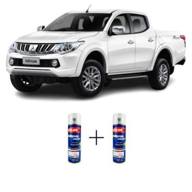 Imagem de Spray automotivo branco alpino + spray verniz 300ml - Sherwin Williams