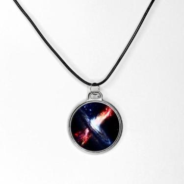 Imagem de Linda medalha arte resinada universo vortex - RELIKARIU