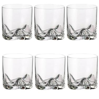 Imagem de Jogo de 6 copos para wisky Bohemia Crystal 20.589.280 Trio 280ml