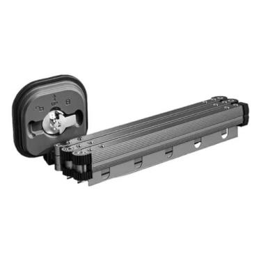 Imagem de Varal rack de secagem com ventosa - bazar do saara