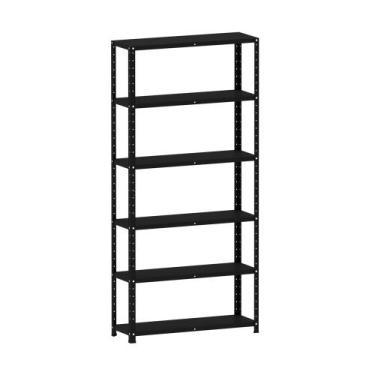 Imagem de Estante Montável de Aço Com 06 Prateleiras Sem Reforço Pandin 1,75 X 0