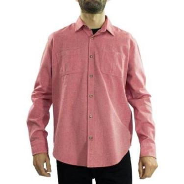 Imagem de Camisa Social Masculina Reserva Regular Bolsos Peter-Masculino