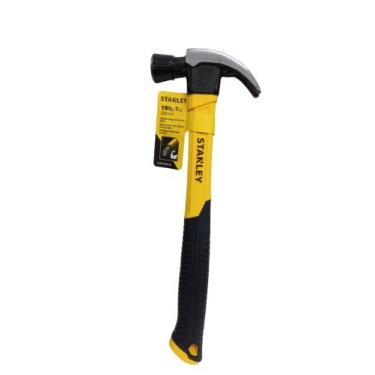 Imagem de Martelo Unha 25mm Cabo Fibra De Vidro 195g Com Cabeça De Aço Stanley