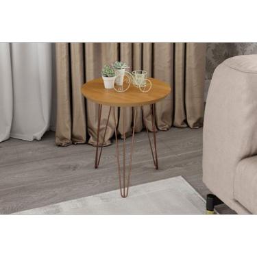 Imagem de Mesa Lateral Sala de Estar Evolution - Patrimar Móveis, Cinamomo