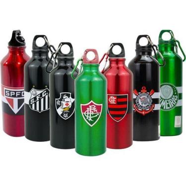 Imagem de Garrafa Fluminense Squeeze Time Futebol Oficial Licenciado - Mileno, F