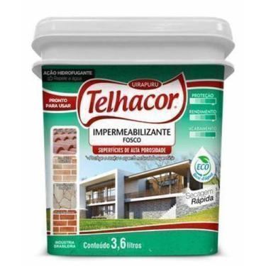 Imagem de Impermeabilizante incolor fosco resina a base de água - 3,6 litros - T