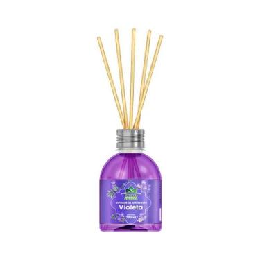 Imagem de Difusor Varetas Aromatizador Ambientes Aroma Fragrância Violeta 280 ml
