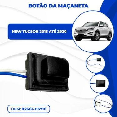 Imagem de Botão Maçaneta Externa New Tucson 2015 2016 2017 2018 19 20 - Fegara