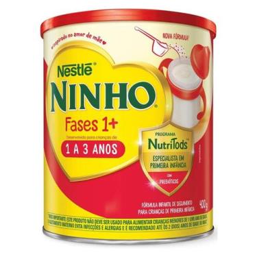 Imagem de Fórmula Infantil Ninho Fases 1+ Nestlé 1 a 3 anos 400g - Nestle Ind E 