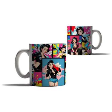 Imagem de Caneca Personalizada Presente Pop Arte Quadrinhos Pin-Up - Enjoy Shop,